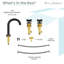 Widespread Bathroom Faucet