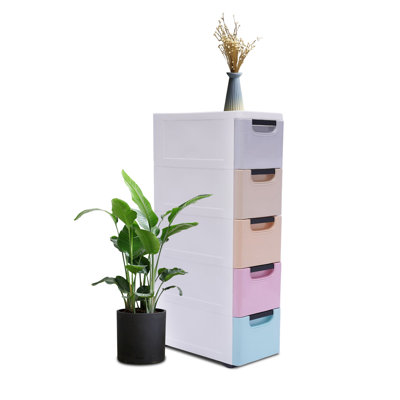 Kiven 5 Drawer Storage Drawer