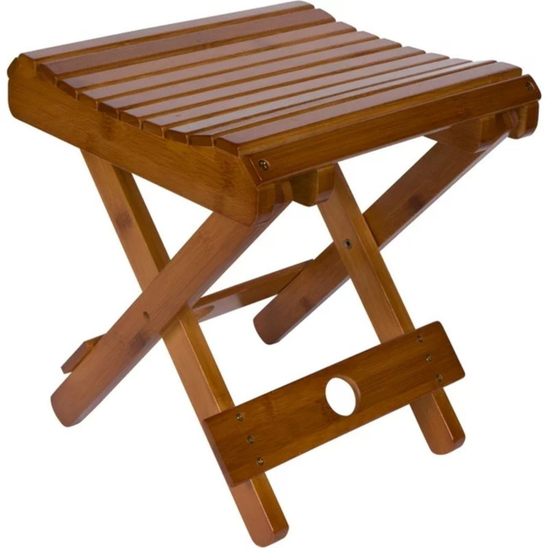Banc de douche en bambou 11,4 po Langridge