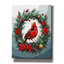  «Christmas Cardinal» par Dean Russo, art mural sur toile, 12 po x 16 po-308641739