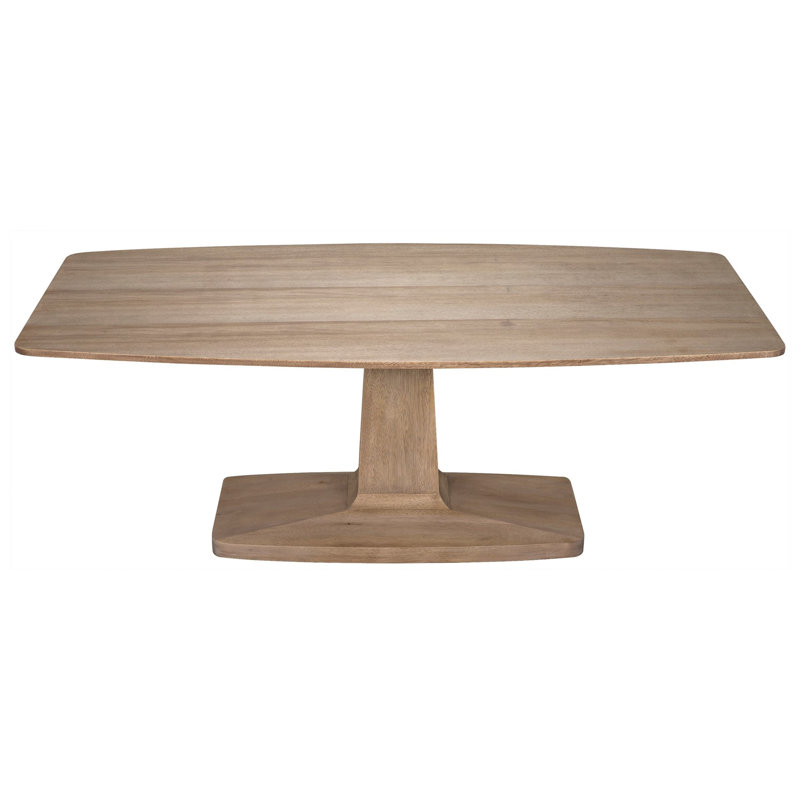 Mikaela Contemporary Extendable Walnut Dining Table