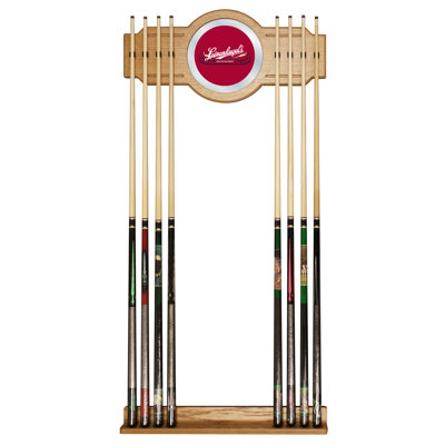 Leinenkugel Trademark Global Wood Pool Cue Rack