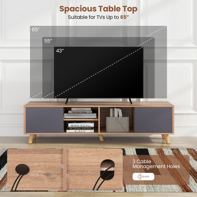 Unfinished TV Stand for TVs up to 65"