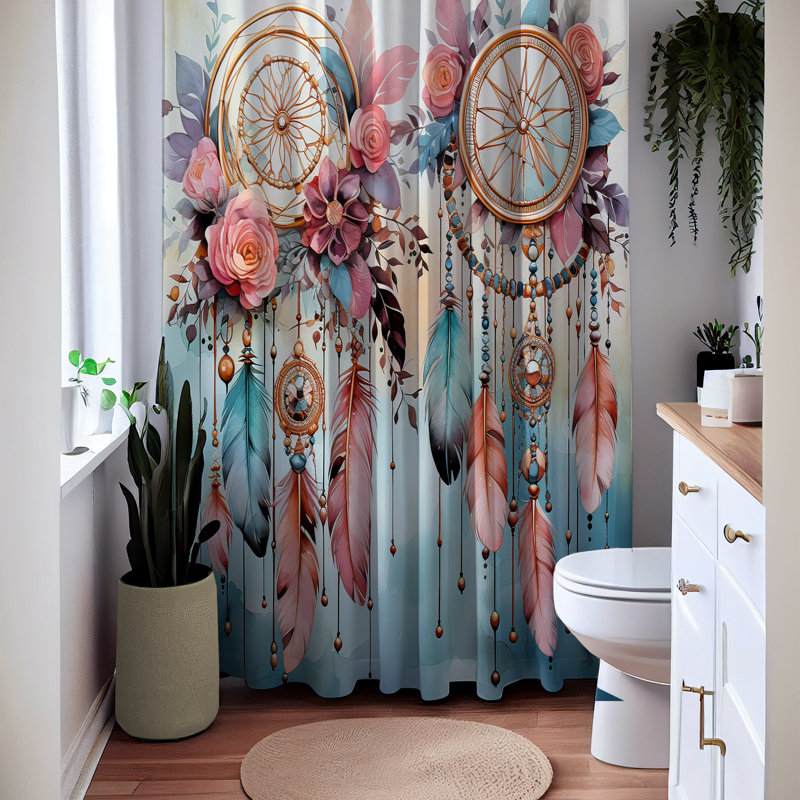 Shower Curtain, 72" H x 70" W