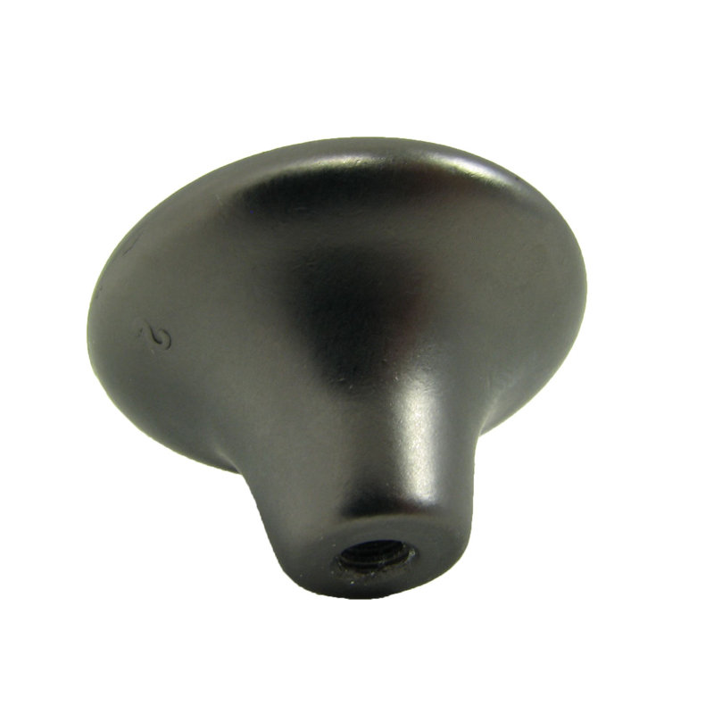Weathered Nickel Round Flower Embossed Cabinet Knob Set
