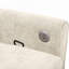 82" Three-Seater Upholstered Sofa