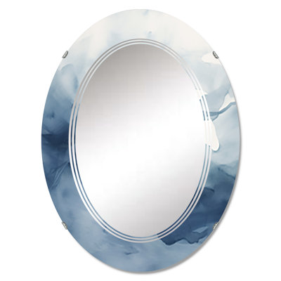 Galanth Oval Mirror
