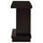 Fiona Cappuccino Engineered Wood Pedestal Console Table