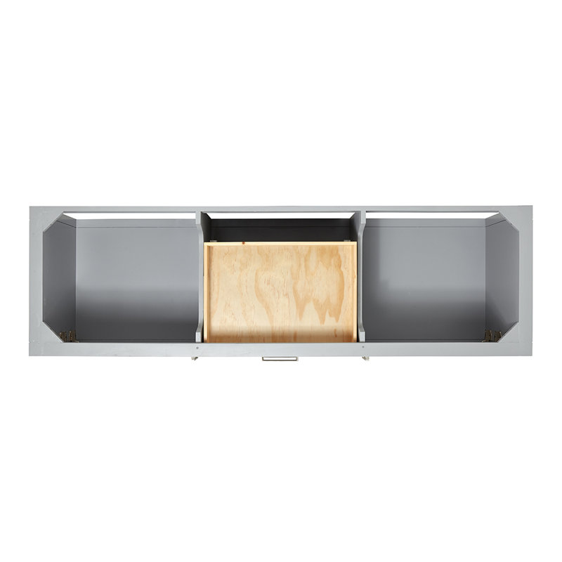 Bayhill 73'' W Double Vanity, Gray, Oval