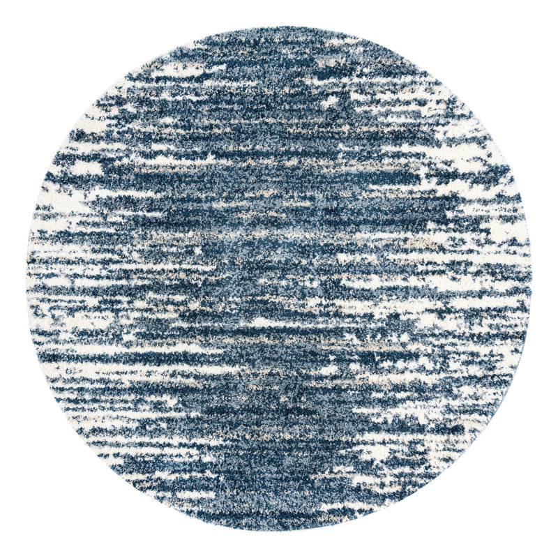Knupp Abstract Indoor Rug, Round 10'