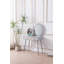 Coiffeuse simple avec tabouret et miroir