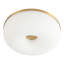 Jada 12-in Gold dimmable LED Flush Mount-1441087404