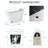 Smart Toilet With Drying, Warm Water, And Heated Seat Functions
