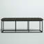Banc en simili cuir Darren