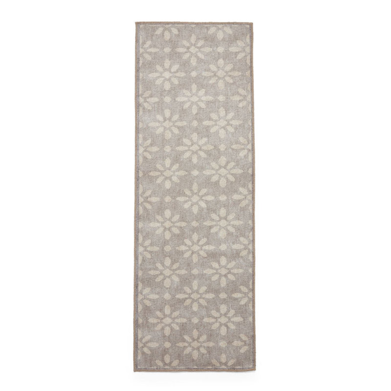 Vincenzo Geometric Flat Weave Area Rug, Runner 61 x 170cm