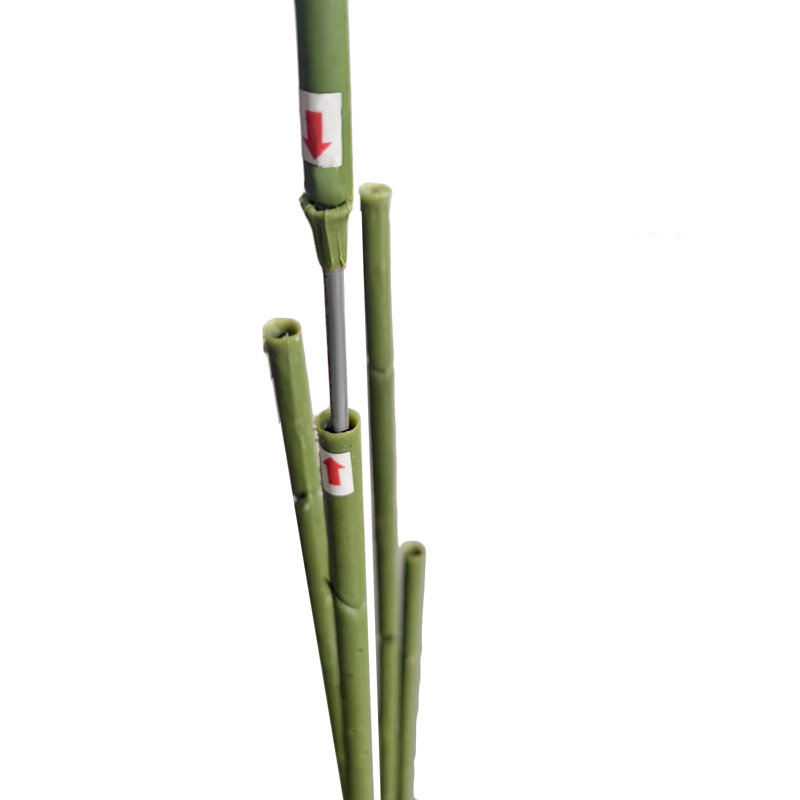 Bird of Paradise, ensemble de 2 fausses feuilles de bananier pour décoration intérieure et extérieure