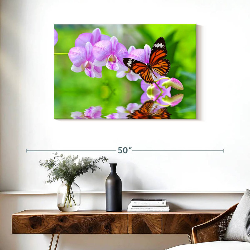 Brampt Spring Butterfly, 24" H x 36" W