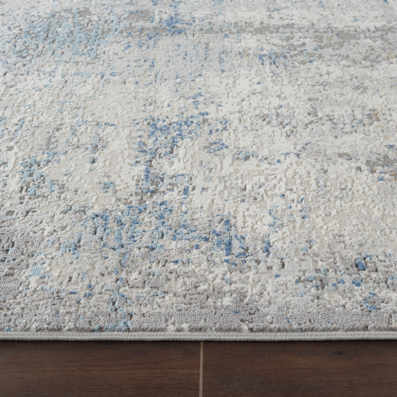 Tapis gris / beige Stella, Rectangle 6 po x 9 pi