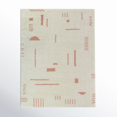 Morin White/Pink Rug