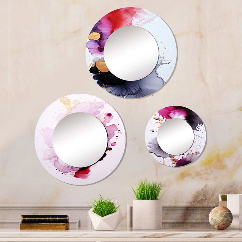 Bellevue Metal Round Mirror
