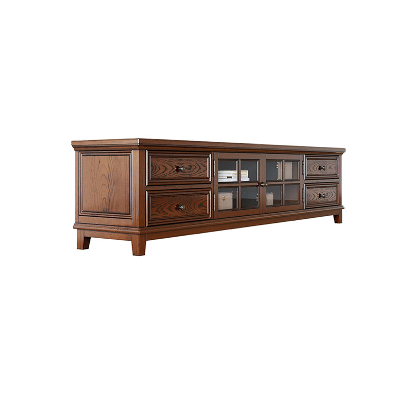 American Style Ash Wood TV Stand, 62.99"
