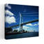 Bridge across a river Ambassador Bridge Detroit River Detroit Wayne County Michigan USA 1 Piece Wrapped Canvas Wall Art-478004082