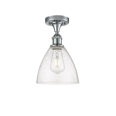 Plafonnier semi-encastré 9 po 1 lumière Amilia
