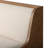 Priscilla RAF Dining Bench-49"-Crypton Wayfarer Snow-2030285363