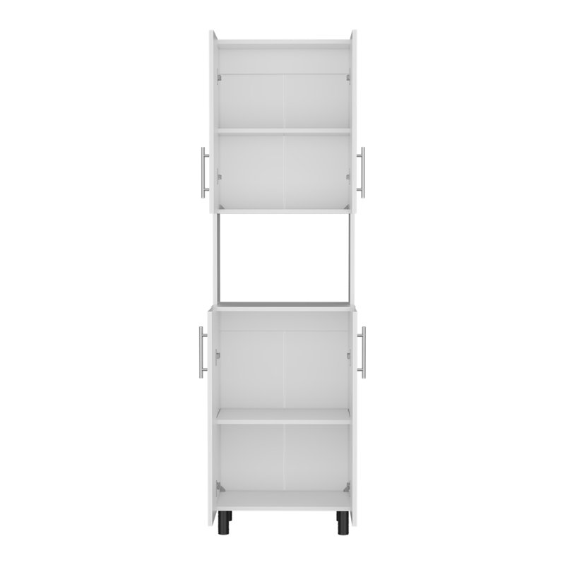 Garde-manger, 4 portes, 4 tablettes