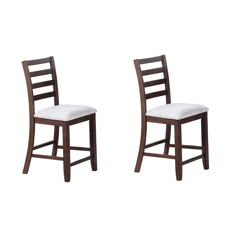 Ensemble de chaises de salle à manger à hauteur de comptoir 2 pièces