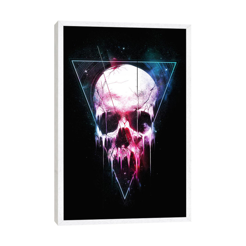We Are All Made Of Stars II by Nicebleed - Print on Canvas, White Framed, 101.6cm H x 66.04cm W x 3.81cm D