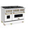 ZLINE Autograph 48" Legacy Dual Fuel Range w/ 7 Burners-915968013