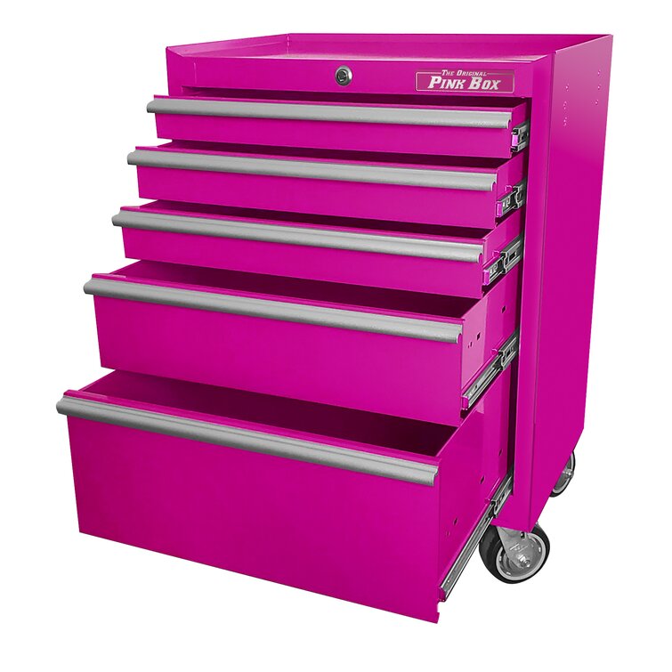 Metal Tool Cabinet Pink Box Tool Chest for Sale - China Tool