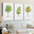 Larbre  -Custom Wrapped Gallery Canvas - 3 Pieces-1538171870