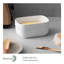 Beurrier en porcelaine avec couvercle DOWAN
