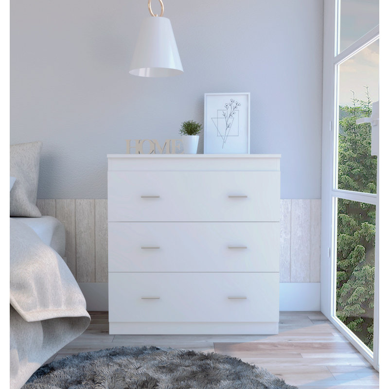 Commode décorative, Blanc