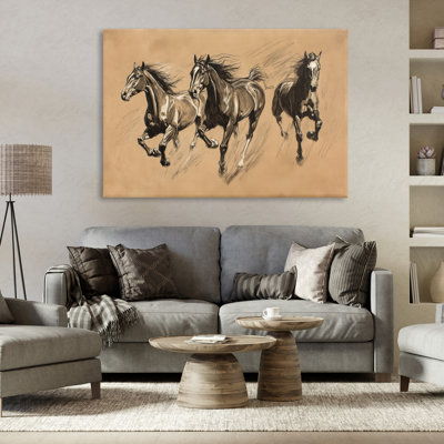 «Run Free Horse Horse», conception par Petal Prints Design