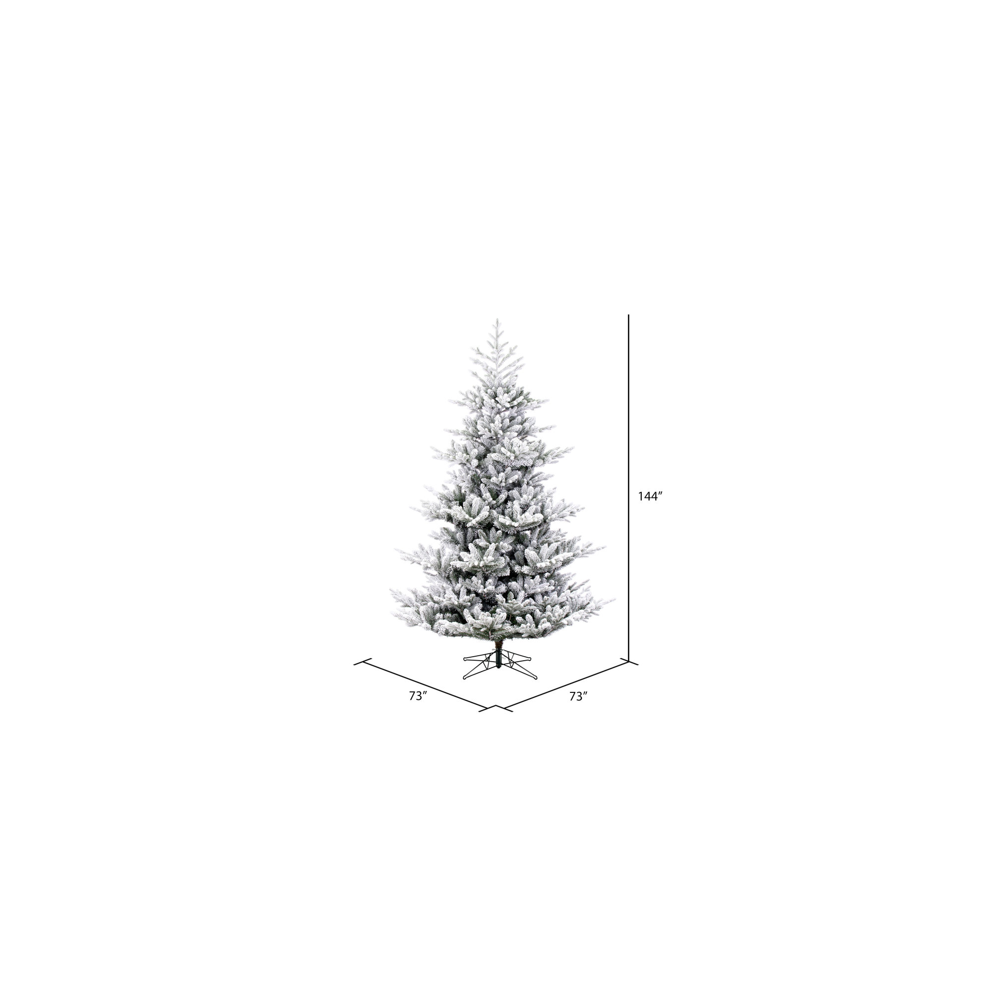 Artificial Fir Christmas Tree, 144"