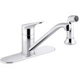 Valton Single Handle Kitchen Faucet with Side Spray