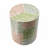 Cylindrical Garden Capiz Stool, Accent Side Table