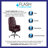 Crafton High Back Traditional Tufted 29" Leather Swivel Executive Chair-30609280