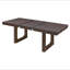 Table de salle à manger extensible de 60 à 78 po, table de cuisine en bois de ferme avec rallonge amovible, grande table extensible pour 4 à 8 personnes, noyer