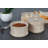 Handmade Marble Dual Salt Cellar