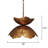 Lotus 1 - Light Gold Unique/Statement Pendant-31274423