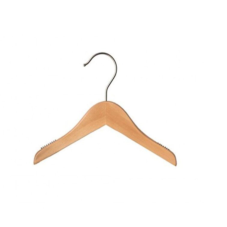 Rebrilliant Wood Standard Hanger for Dress/Shirt/Sweater