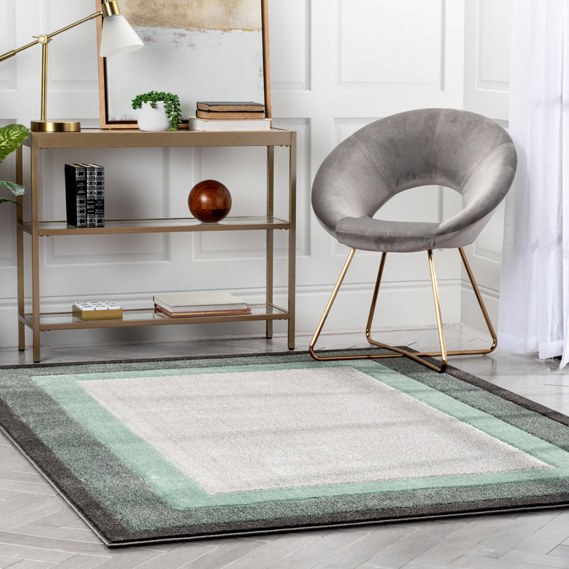 Astrid Geometric Synthetic Area Rug, Rectangle 120 x 160 cm