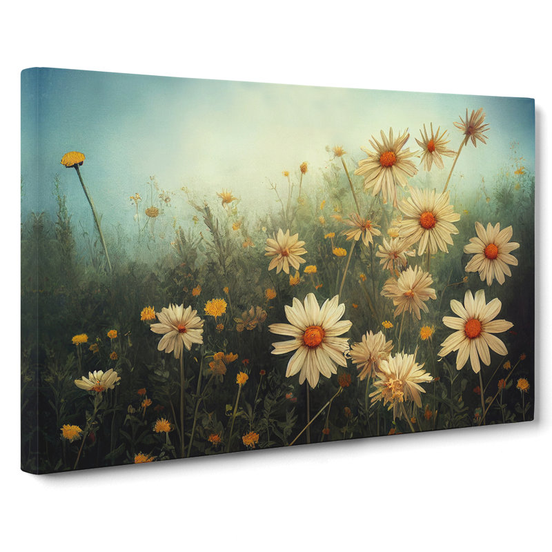 Unforgettable Wildflowers Floral - Wrapped Canvas, 50cm H x 76cm W x 3cm D