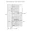 Garde-manger 70,63 po Roarke