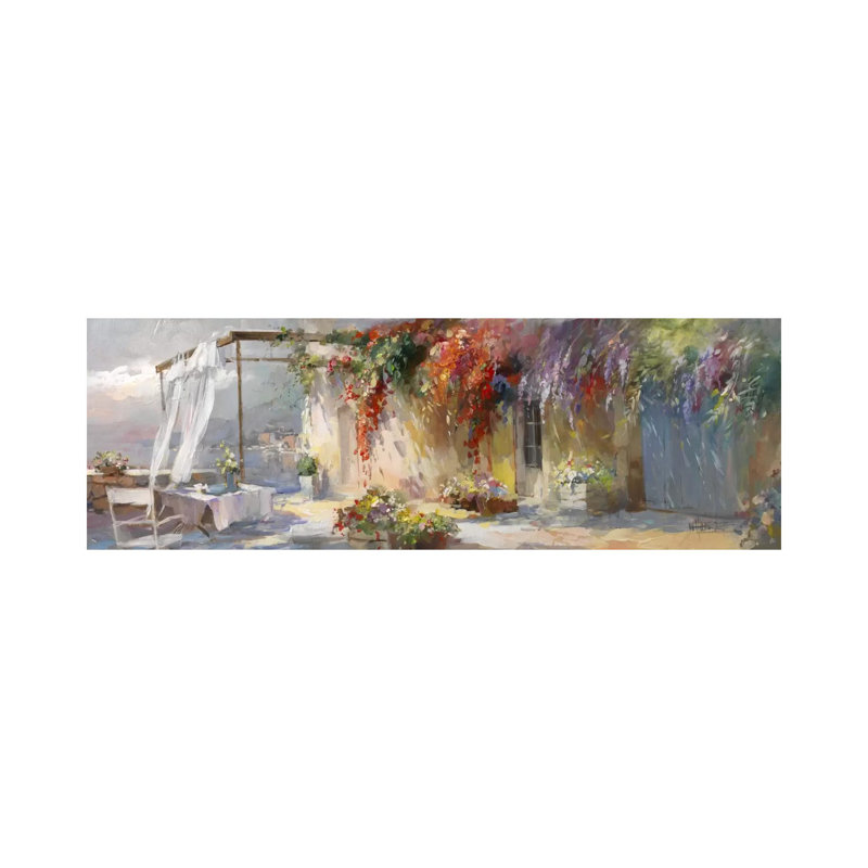 Gardino I by Willem Haenraets - Wrapped Canvas Panoramic Painting, 121.92 cm H x 40.64 cm W x 3.175 cm D