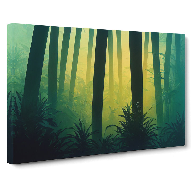Deep In The Jungle Vol.5 - Wrapped Canvas, 35cm H x 50cm W x 3cm D